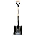 Seymour Midwest Shovel, 9-1/2 in W 14 ga Steel Blade, American Ashwood Handle W/ D-Grip 49333